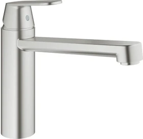 Grohe Eurosmart Cosmopolitan mittelhoher Auslauf supersteel