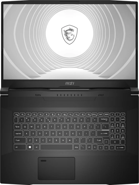 MSI CreatorPro M17 A12UJS-206, Core Black, Core i7-12700H, 32GB RAM, 1TB SSD, RTX A2000, DE