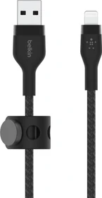 Belkin BoostCharge Pro Flex USB-A/Lightning Kabel 3.0m schwarz