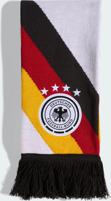 adidas FIFA WM 2026 Deutschland Fanschal white/black/team power red 2/collegiate gold
