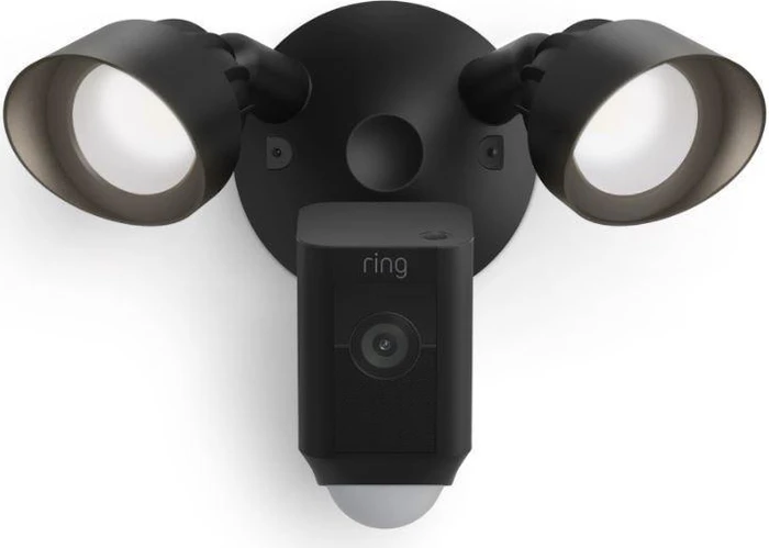 Ring Floodlight Cam Wired Plus, schwarz