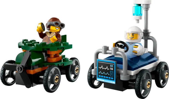 LEGO City - Flugzeug vs. Krankenhausbett
