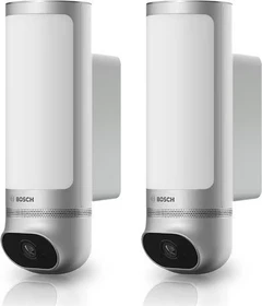 Bosch Smart Home Eyes Außenkamera II silber, 2er-Pack