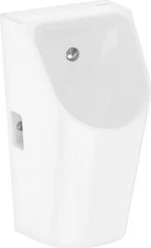 Hansgrohe EluPura Original S Urinal mit Zulauf von hinten und Ablauf nach unten/hinten spülrandlos, SmartClean