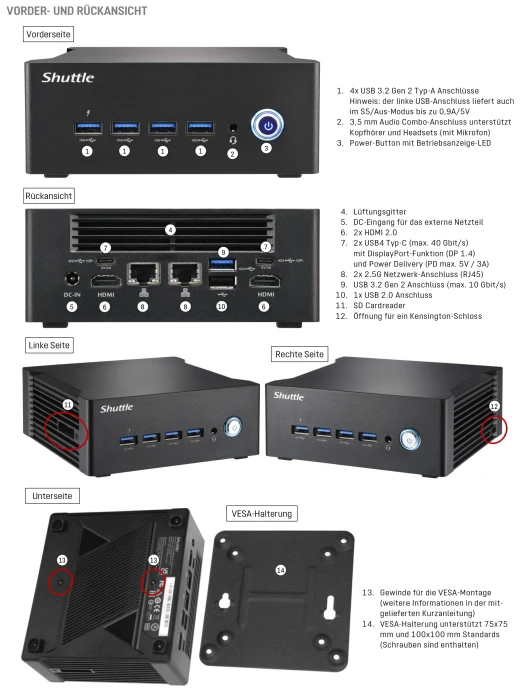 Shuttle XPC nano NA10H7