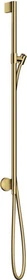 Hansgrohe Axor One Brausestange mit Wandanschluss und Brauseschlauch polished goldoptik