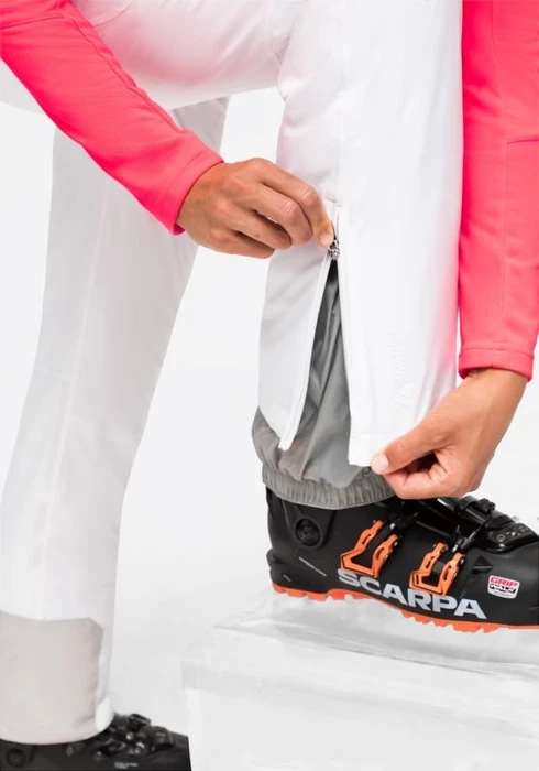 Maier Sports Steffi Slim Skihose lang weiß (Damen)