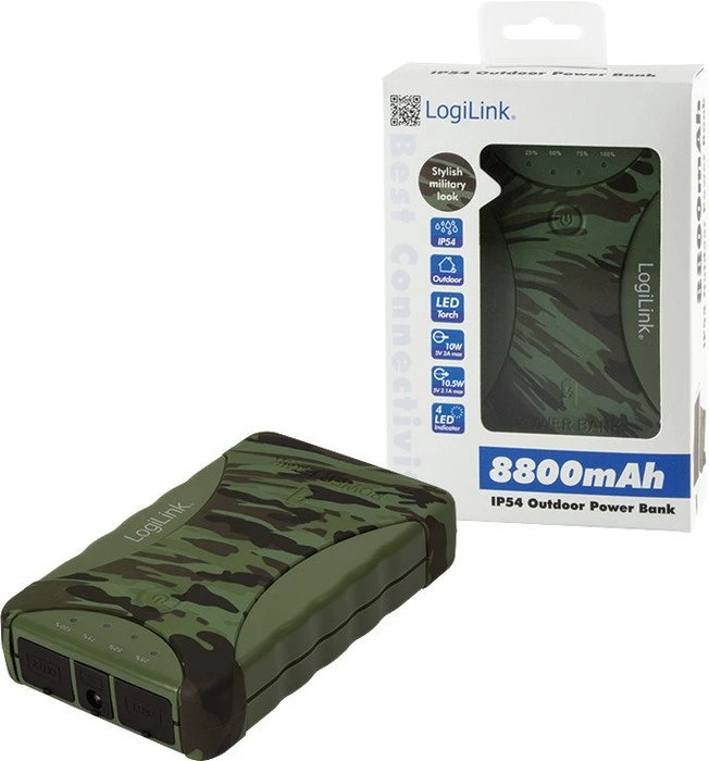 LogiLink Mobile Power Bank 8800mAh