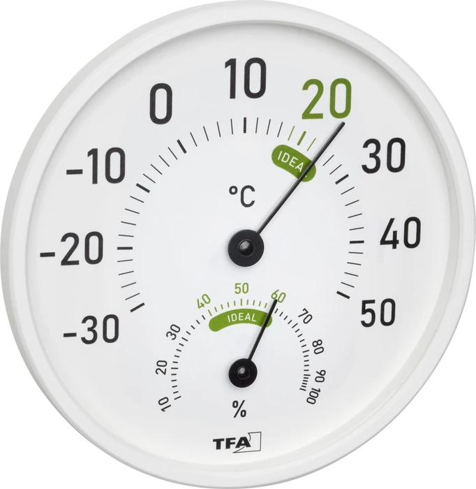TFA Dostmann Thermo-Hygrometer Wetterstation, analog