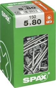 Spax WIROX A9J 4CUT T-STAR plus T20 Universalschraube, 5x80mm, 150 Stück