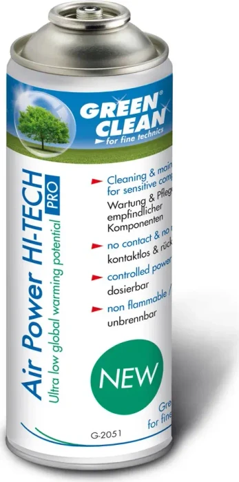 Green Clean Air Power HiTech Pro Druckluft-Spray, 400ml