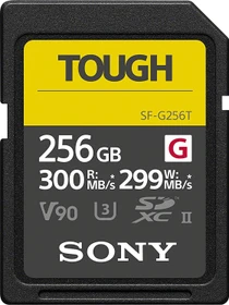 Sony SF-G Tough Series R300/W299 256GB, UHS-II U3, Class 10