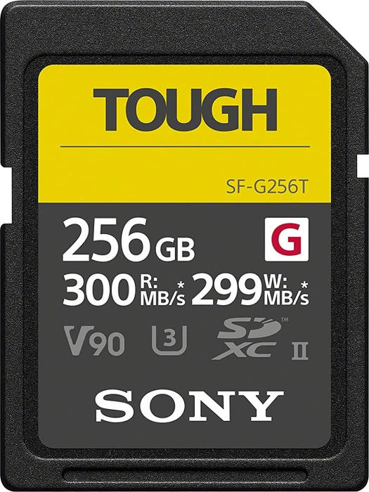 Sony SF-G Tough Series R300/W299 256GB, UHS-II U3, Class 10