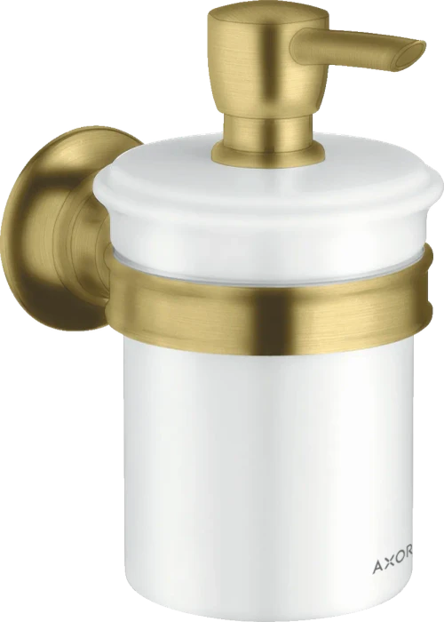 Hansgrohe Axor Montreux Seifenspender mit Halter brushed brass