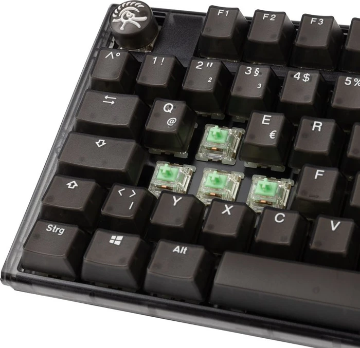 Ducky One 3, Aura Black, TKL, LEDs RGB, Gateron Baby Kangaroo, USB, DE
