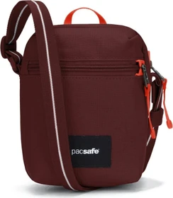 Pacsafe GO Anti-Theft Micro Crossbody Umhängetasche garnet red