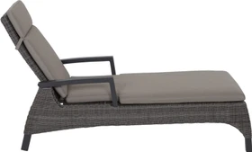 Siena Garden Corido Gartenliege matt anthrazit/charcoal-grey