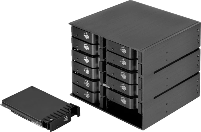 SilverStone Front Panel Storage FS212