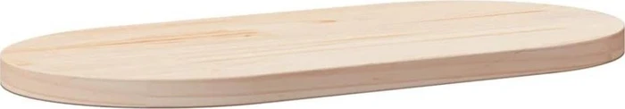 vidaXL ovale Tischplatte 70x35cm Kiefer