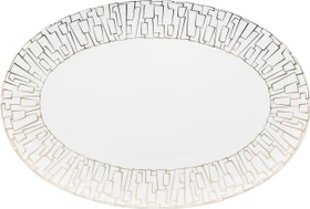Rosenthal studio-line TAC Gropius Skin Gold Platte 38x26cm