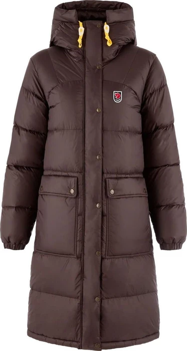 Fjällräven Expedition Long Down Funktionsmantel black oak (Damen)