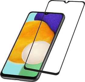 Cellularline Impact Glass Capsule für Samsung Galaxy A33 5G schwarz