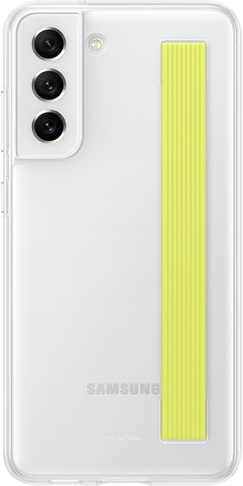 Samsung Slim Strap Cover für Galaxy S21 FE White