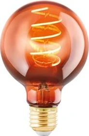Eglo Vintage LED Globe E27 G80 4W kupfer