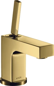 Hansgrohe Axor Citterio 80 Waschbeckenarmatur mit Ablauffernbedienung polished goldoptik