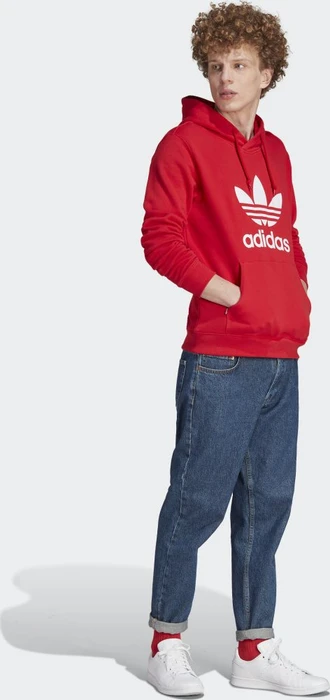 adidas Adicolor Classics Trefoil Hoodie better scarlet (Herren)