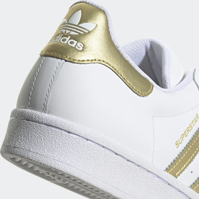 adidas Superstar cloud white/gold metallic (Damen)