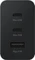Samsung Power Adapter Trio (65W Schnellladefunktion) ohne Kabel schwarz Vorschaubild