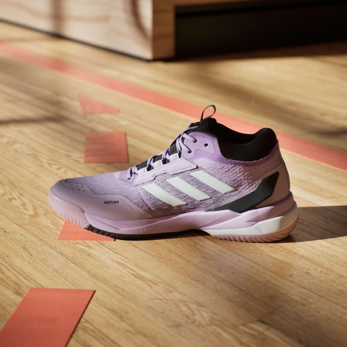 adidas Crazyflight 6 Mid power plum/zero metallic/core black (Damen)