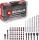 Einhell M-Case Bohrer-/Bits-/Steckschlüssel-Zubehörset inkl. Werkzeugbox, 39-tlg. (49108773)