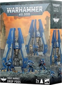 Games Workshop Warhammer 40.000 - Space Marines - Drop Pods