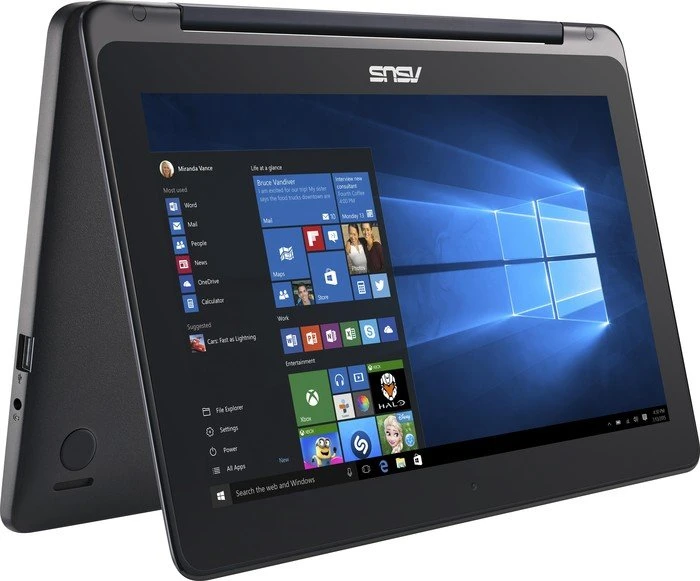 ASUS Transformer Book Flip TP200SA-FV0132T, blau, Pentium N3700, 2GB RAM, 32GB SSD, DE