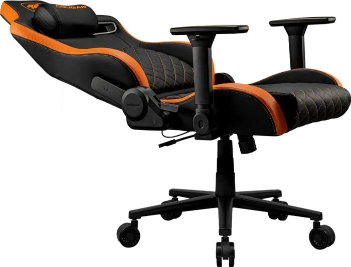 Cougar Defensor CGR-DFL-ORB Gamingstuhl, schwarz/orange