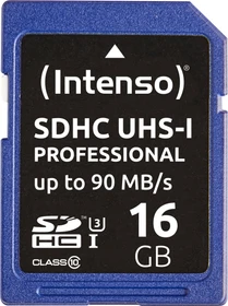 Intenso Professional R90 16GB, UHS-I U3, Class 10
