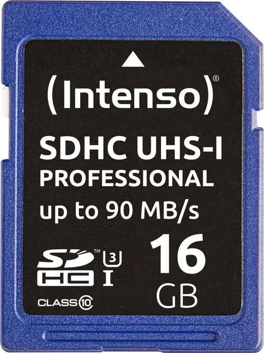Intenso Professional R90 16GB, UHS-I U3, Class 10