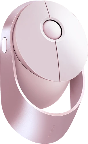 Rapoo Ralemo Air 1 Multi-mode Wireless Charging Mouse rosa, USB/Bluetooth