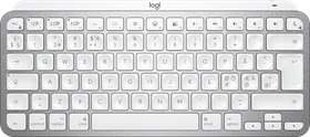 Logitech MX Keys Mini for Mac, LEDs weiß, Logi Bolt, Pale Gray, weiß/grau, USB/Bluetooth, ND