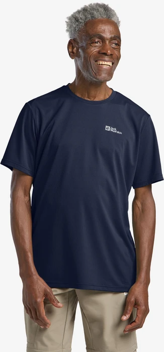 Jack Wolfskin Delgami Funktionsshirt kurzarm night blue (Herren)