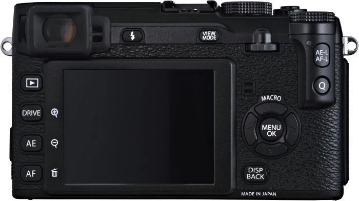 Fujifilm X-E1 schwarz mit Objektiv Fujinon XF 18mm 2.0 R