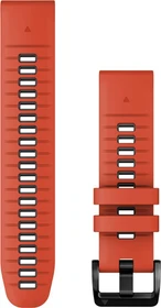 Garmin Ersatzarmband QuickFit 22 Silikon flame red/graphite