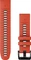 Garmin Ersatzarmband QuickFit 22 Silikon flame red/graphite Vorschaubild