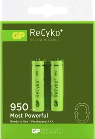 GP Batteries ReCyko Micro AAA NiMH 950mAh, 2er-Pack
