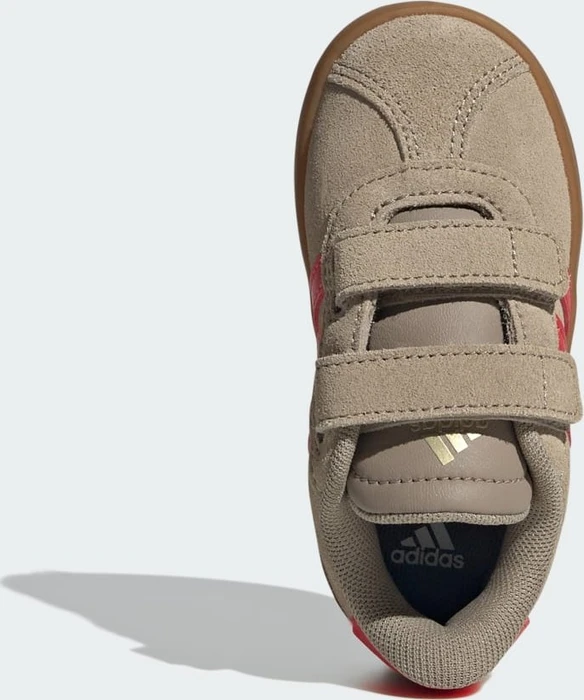 adidas VL Court 3.0 blanch cargo/pure ruby/gold metallic (Junior)