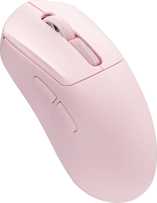 Epomaker Nex Lite Wireless Gaming Mouse mit Ladestation, rosa, USB/Bluetooth