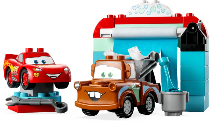 LEGO DUPLO - Lightning McQueen und Mater in der Waschanlage