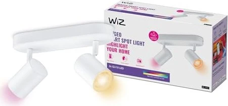 WiZ Imageo GU10 RGB Spot 2-flammig weiß